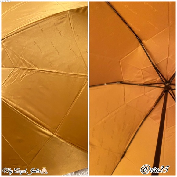 Dior Other - Vintage Christian Dior Umbrella/ Color: Yellow Gold